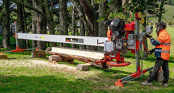Aserradero portátil Turbosawmill M10 con hoja oscilante